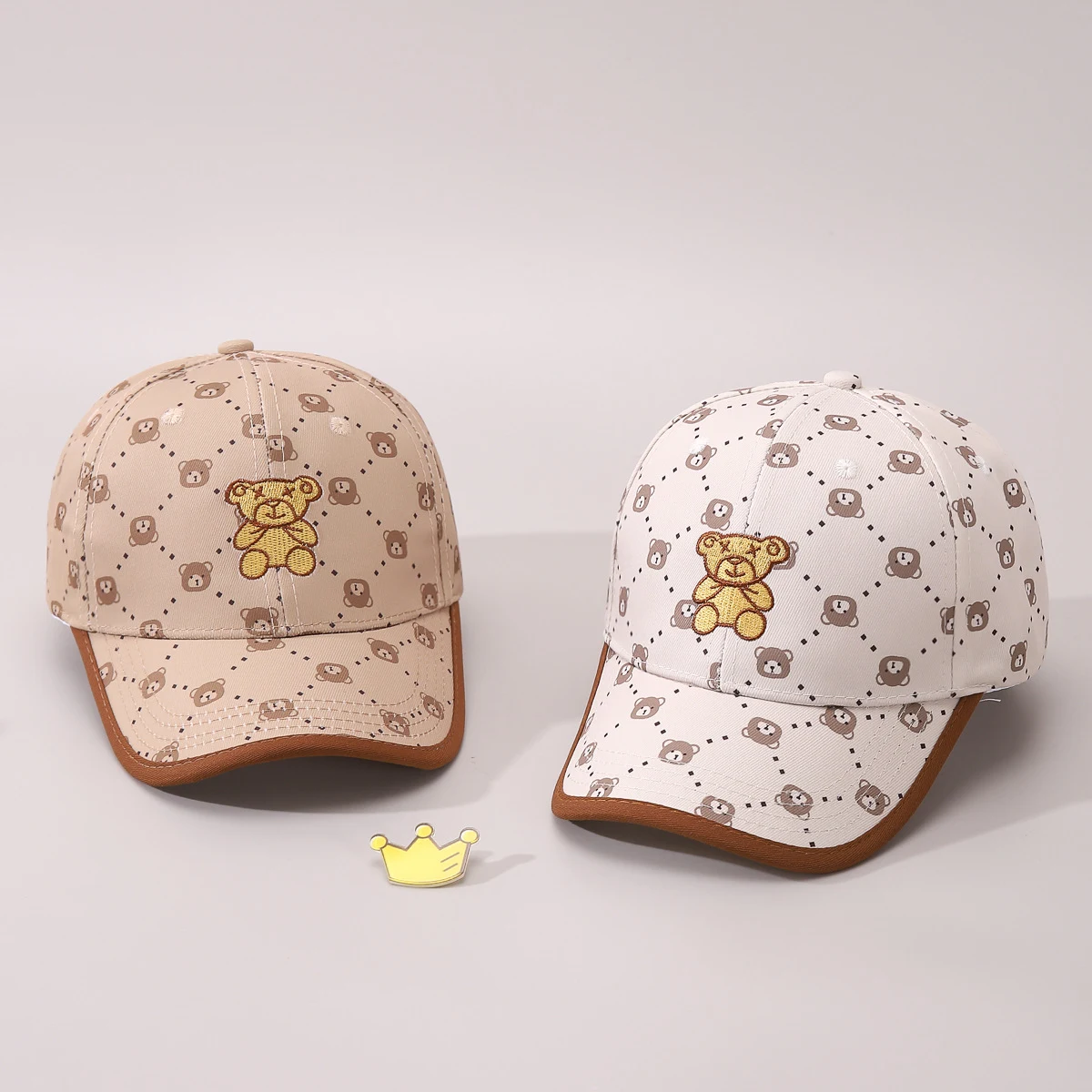 Children's Bear Sun Protection With Peaked Cap