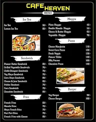 Cafe Heaven menu 2