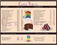 Cake Vibes menu 2