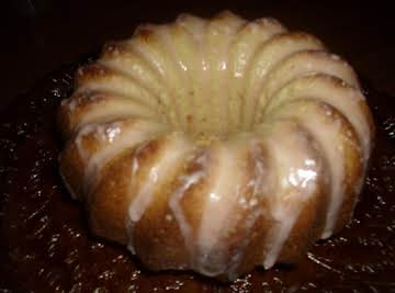 Orange Sherbet Bundt Cake