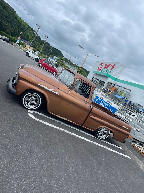 C3100のC3100・Apache・chevy・1958年・フリートサイドに関するカスタム事例の投稿画像1枚目