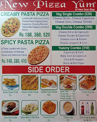 New Pizza Yum menu 5