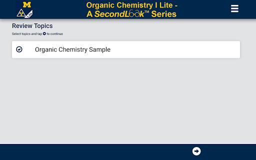 Organic Chem I Lite–SecondLook