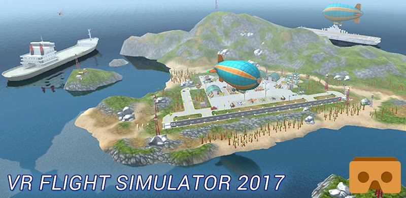 VR Flight Simulator 2017