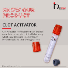 Nasmed Clot Activator Non Vac Double Cap