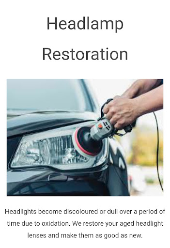 HEADLAMP RESTORATION