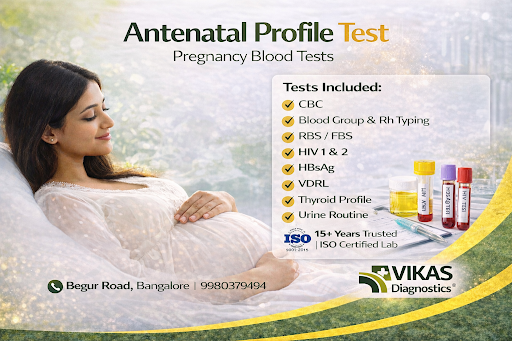 Antenatal Profile – Pregnancy Blood Tests @ ₹1500 - Begur