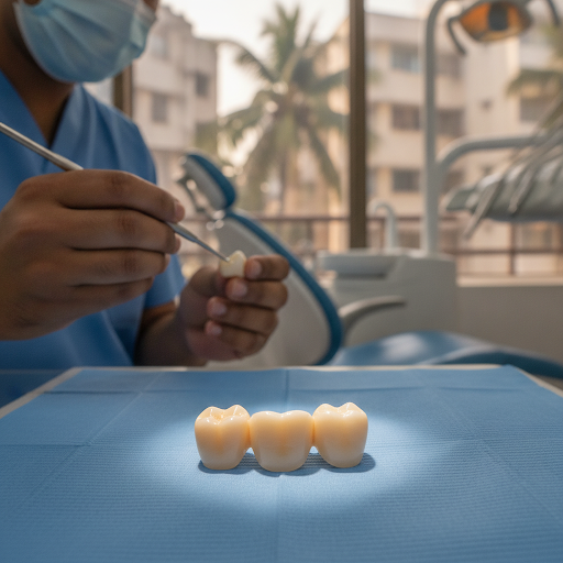 Porcelain Crowns in Saki Naka