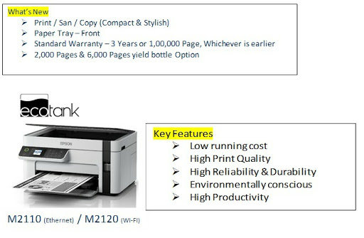 EPSON M2120 All IN ONE PRINTER