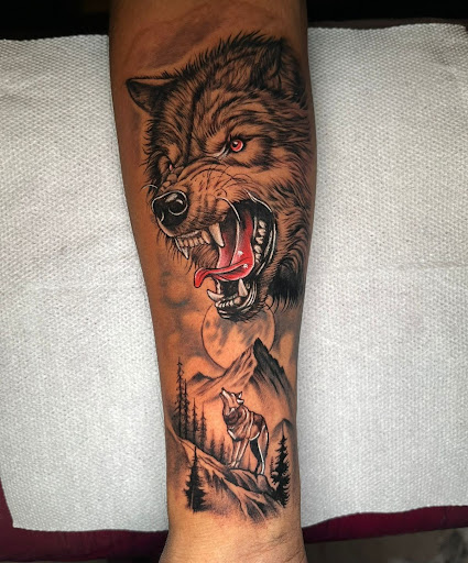 Animal Portrait Tattoo – Realistic & Custom Designs at Ink