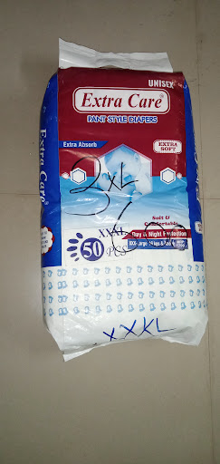Extra care 3XL baby diaper 50 pic 24% off