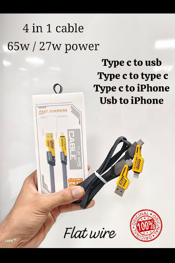 4 in 1 Metal Data Cable