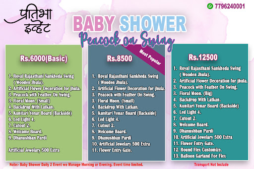 Baby Shower - Peacock Theme