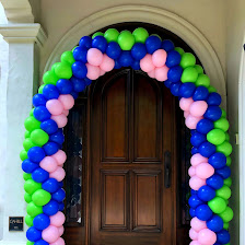 Star Shape Balloon Arch/Gate