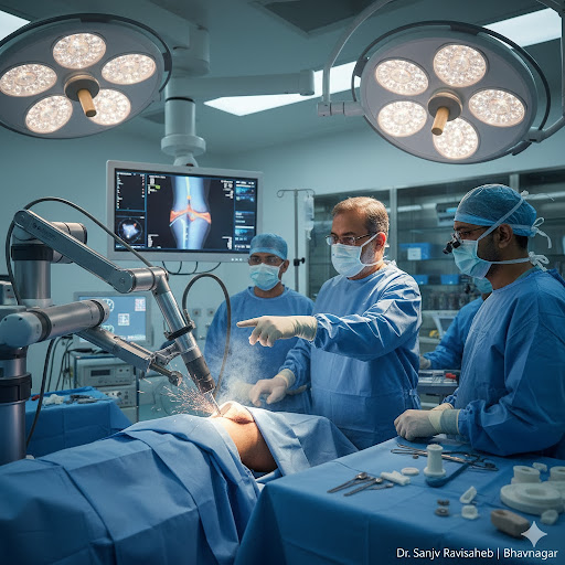 Robotic Knee Replacement Surgery