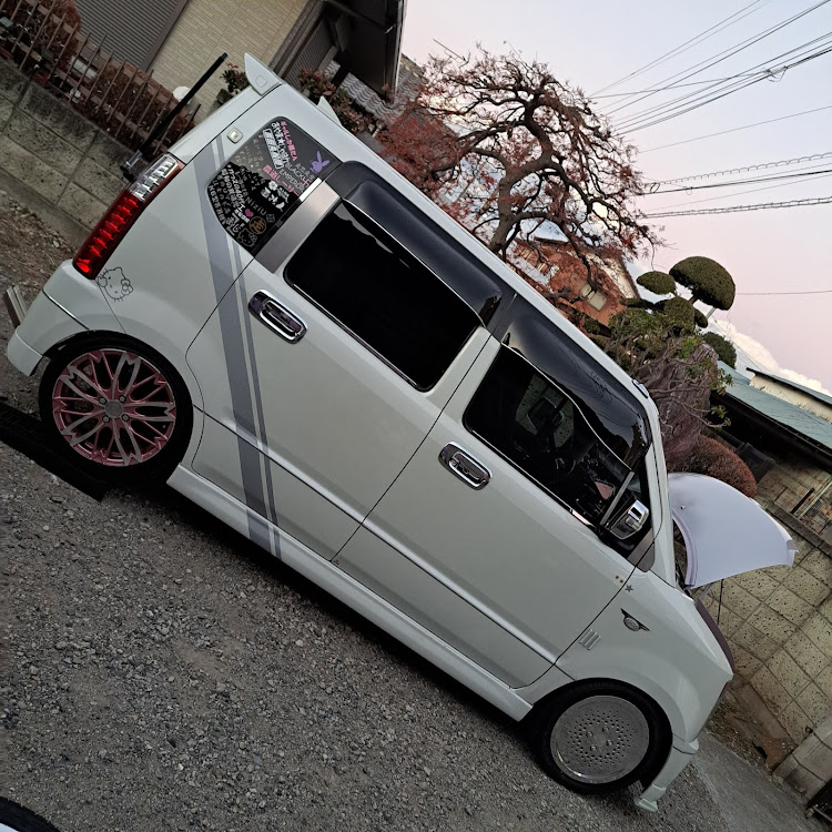 ワゴンRのこだゎりの💮・MK1似・次週紫ﾘﾒ・絶賛冬ﾀｨﾔ慣らし・洗いやすさ秒のﾋﾟｶｨﾁに関するカスタム事例の投稿画像6枚目