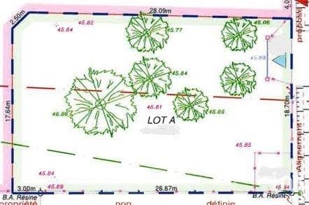 Vente terrain  568 m² à Lugos (33830), 95 000 €