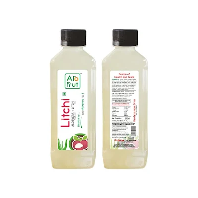 Alo Frut Aloevera + Litchi Juice - 300 ml