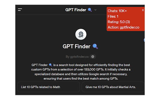 GPT Finder & Helper