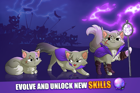 Castle Cats MOD APK Idle Hero RPG 2.15.1 (Unlimited Money) 9