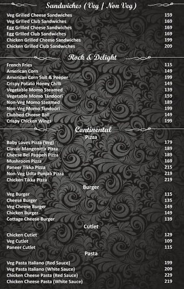 Kasha Multi Cuisine Restaurant menu 