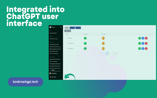 BookmarkGPT - Bookmark Your ChatGPT Prompts