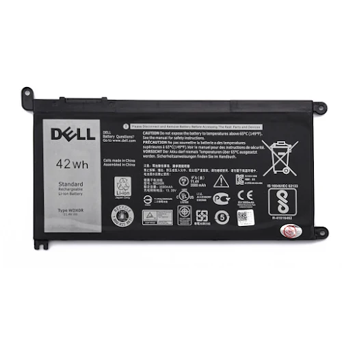 Pin laptop Dell Inspiron 15 5568 13 7368 WDX0R 42Wh