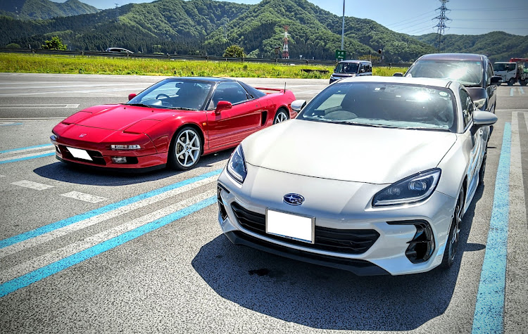 BRZの食い散らか走（ソウ）💨😋🎵・ふくいwだおれ😋💕??　プチオフ会編🌊・第１弾です。・福井といえば⁉️🤤🤤🤤🧡・南条SAに関するカスタム事例の投稿画像1枚目