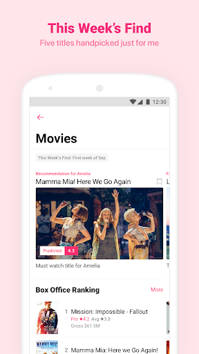 Watcha - Movies, TV Series Recommendation App