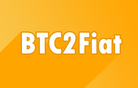 BTC2Fiat | by apoorvlathey small promo image