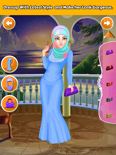 Hijab Make up salon Game