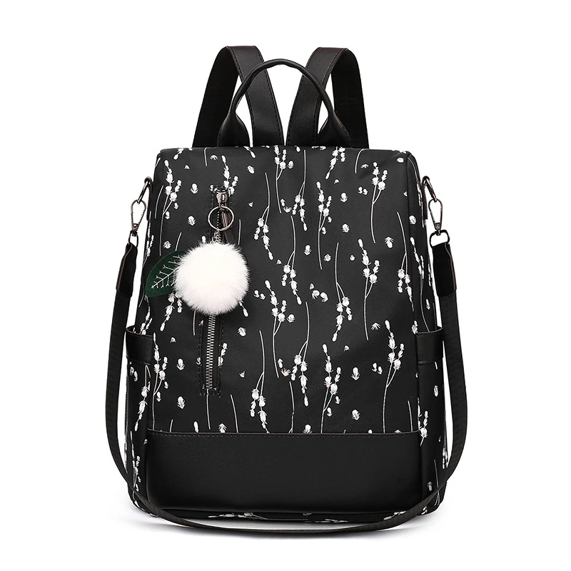Title 6, Mochila Oxford para Mujer Estampado Étnico Ampl...