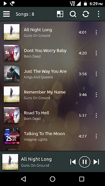 PowerAudio Pro Music Player Screenshot Image