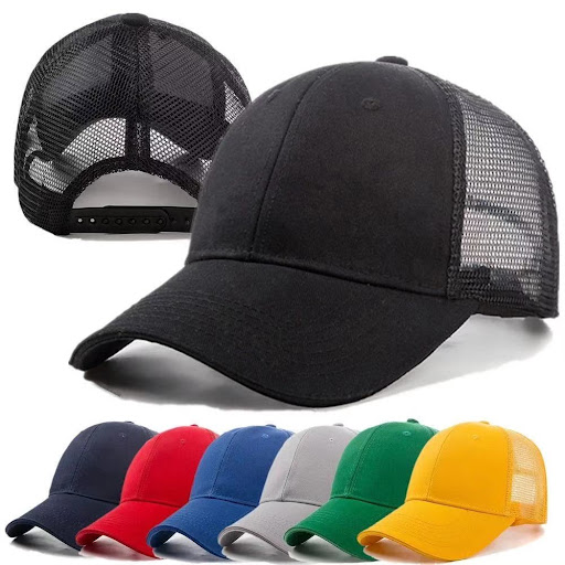 Title 4, Casual baseball cap with mesh embroidered logo....