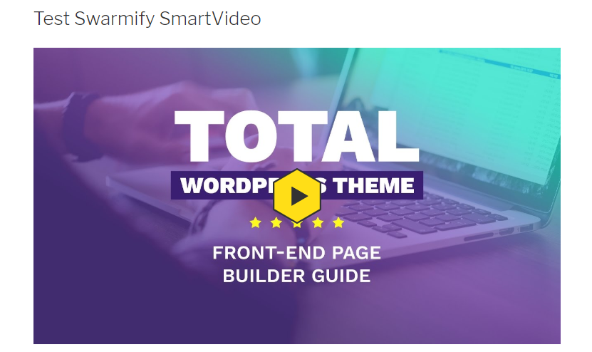 sucesso do teste de smartvideo