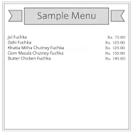 Fuchka Kutir menu 1