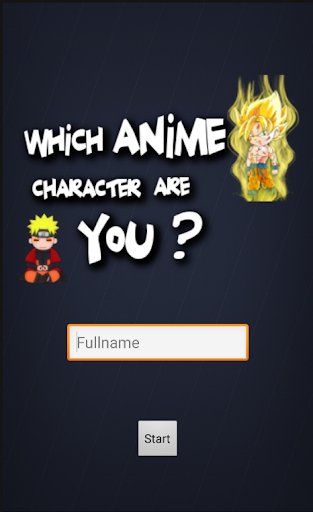 Which anime character are you