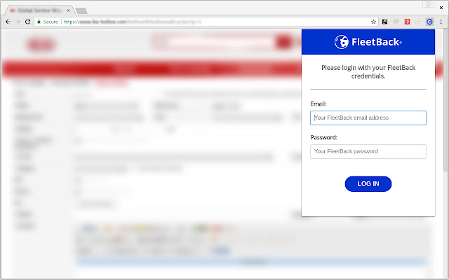 FleetBack Chrome Extension chrome extension