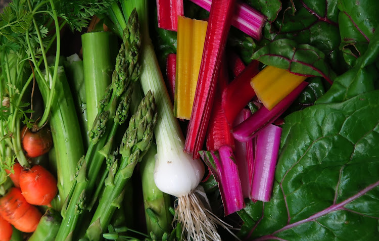 A delicious harvest from a fertile garden.