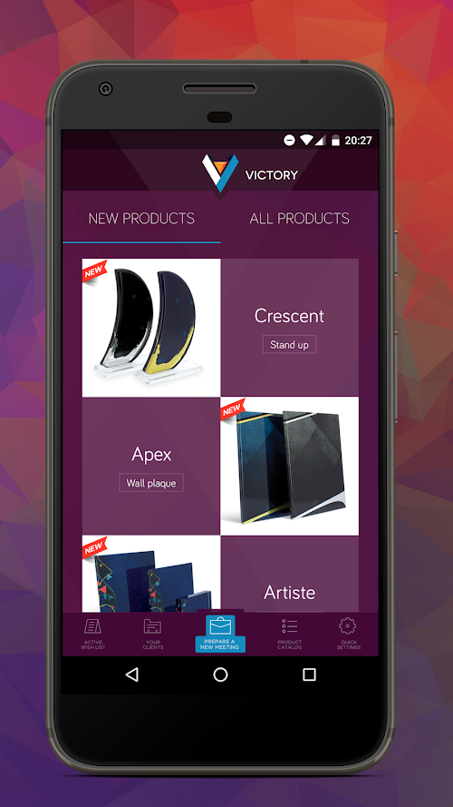 Android application Buy Victory screenshort