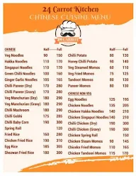 24 Carrot Kitchen menu 1