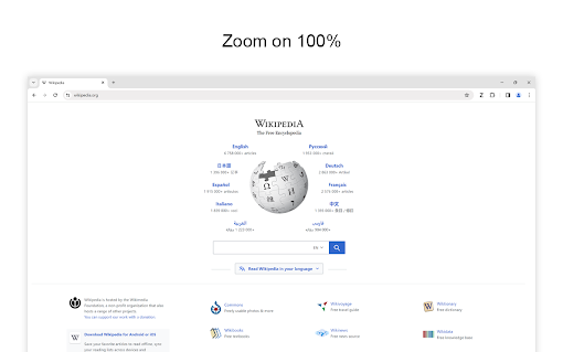 Zoom for Google Chrome