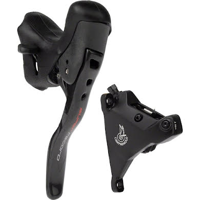 Campagnolo Super Record Ergopower Hydraulic Brake/Shift Lever and Caliper -Front, 12-Speed, 160mm Flat Mount