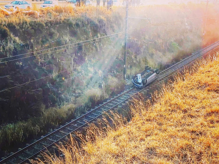 The crash happened on Heidelberg Road at around 6:29am on Wednesday.