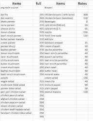 Jolly Chickens menu 3