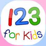 Cover Image of Herunterladen 123 Numbers & Counting Montessori, Preschool kids 1.0.5 APK