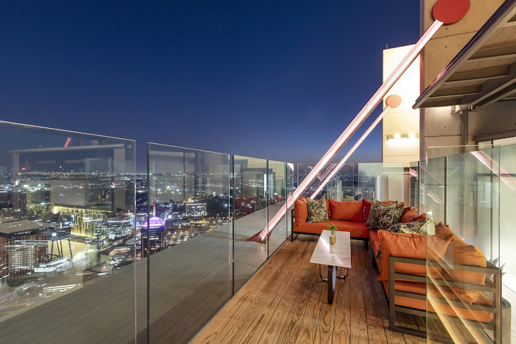 Enjoy the high life at Alto234, a bar on the roof of SA's tallest building, The Leonardo, in Sandton.