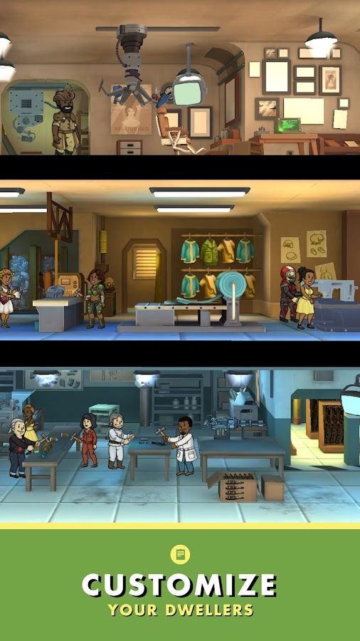   Fallout Shelter - στιγμιότυπο οθόνης 