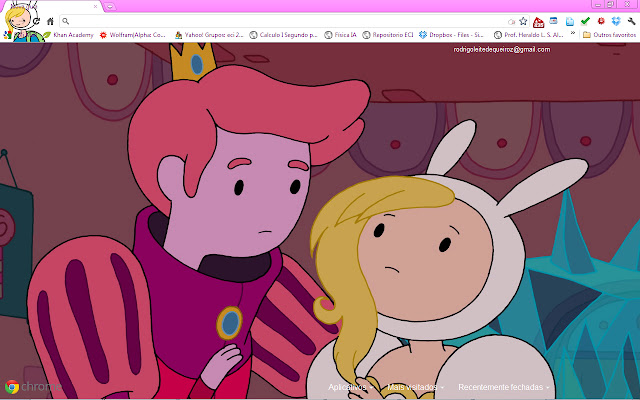 Adventure Time - Fionna and Prince Gumball chrome extension