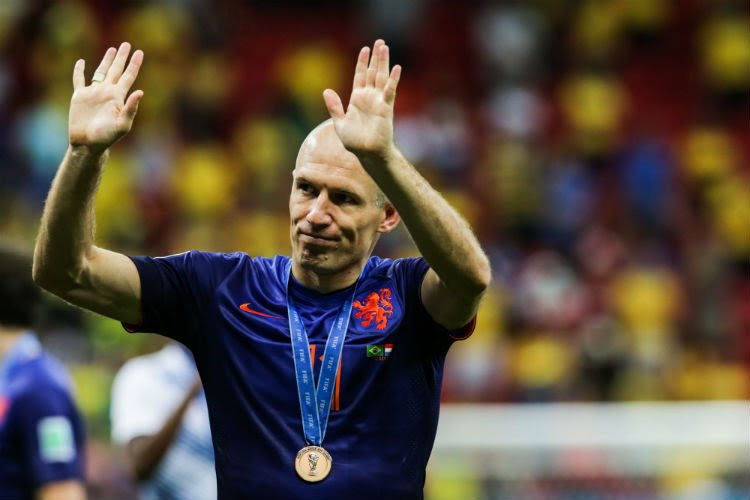 Robben est fâché sur Martins Indi